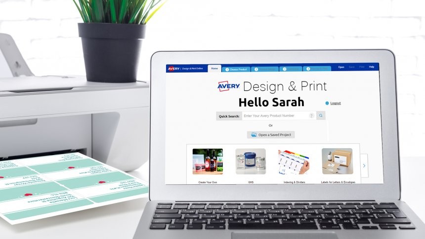 Avery Design and Print software