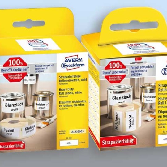 Avery Industry and outdoor labels for label printers