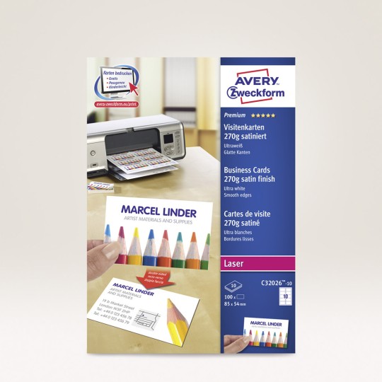 Avery Business Cards