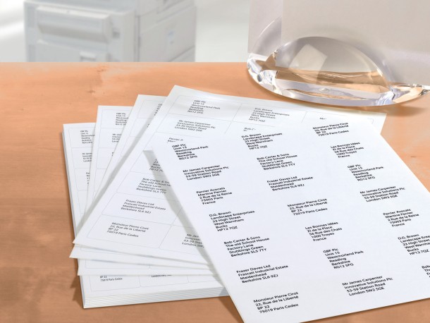 Labels for letters | overview | Avery