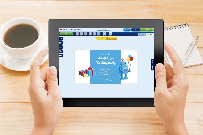 Avery Design & Print Tablet App - Retired Avery Software