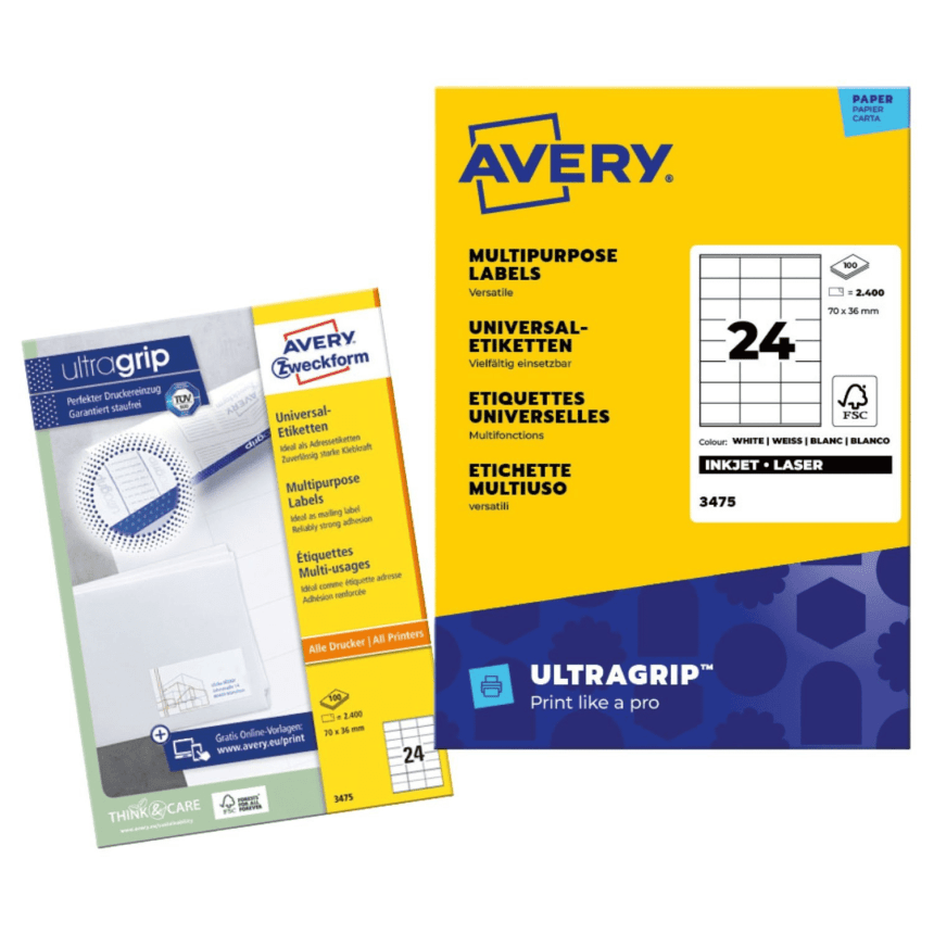 Avery's New Packaging