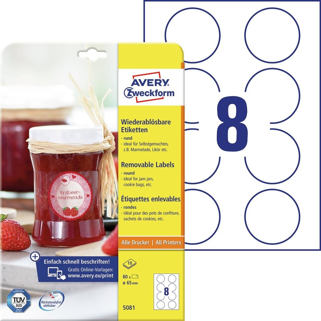 removable round product labels 5081 avery