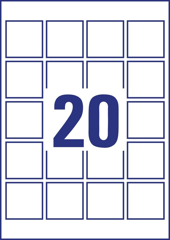 QR Code Labels L712125 Avery