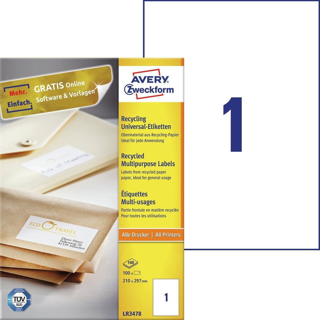 Can you recycle avery labels