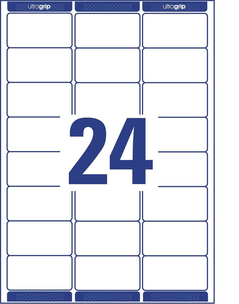 Avery Label Sizes And Codes