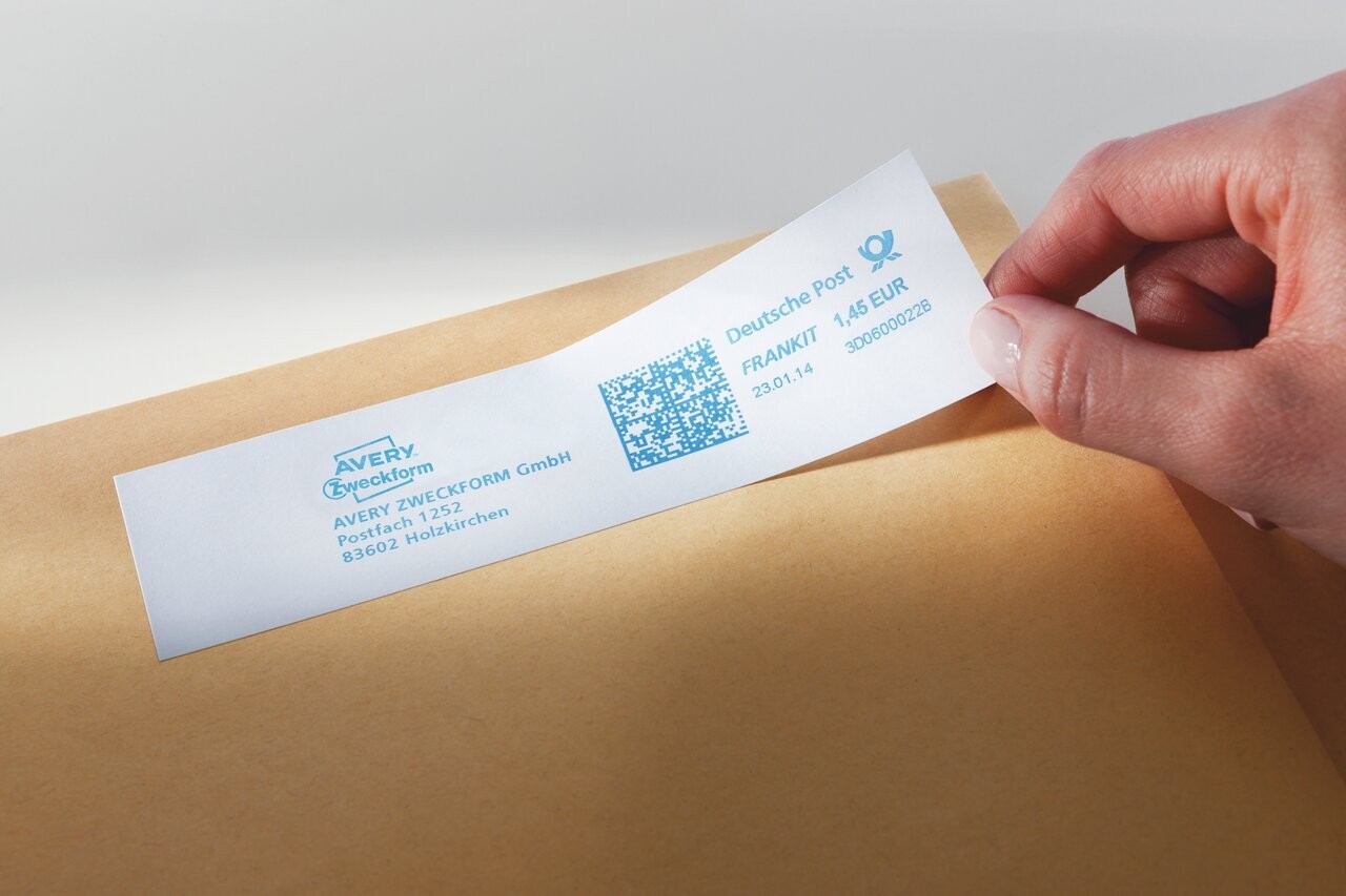 Franking Labels 3435 Avery