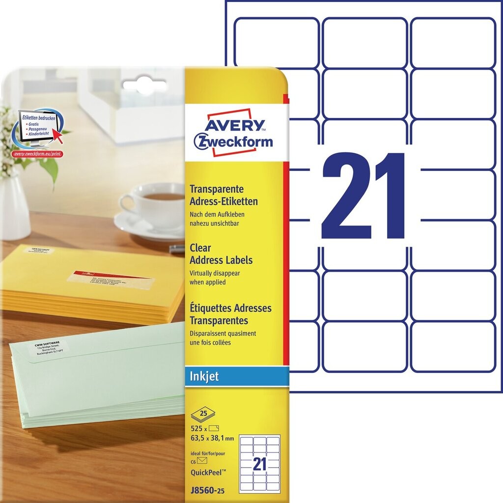 Address Labels J8560 25 Avery address-labels-j8560-25-avery