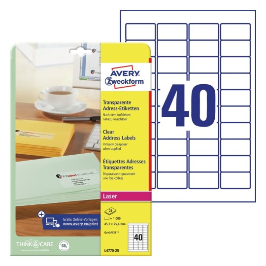 Clear Labels | Avery