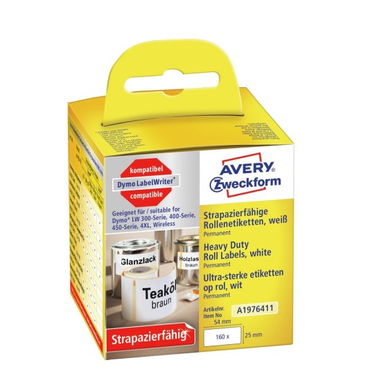 Roll Labels for industrial areas and outdoor | A1976411 | Avery