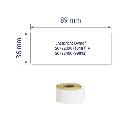 Address labels for label printers | AS0722390 | Avery