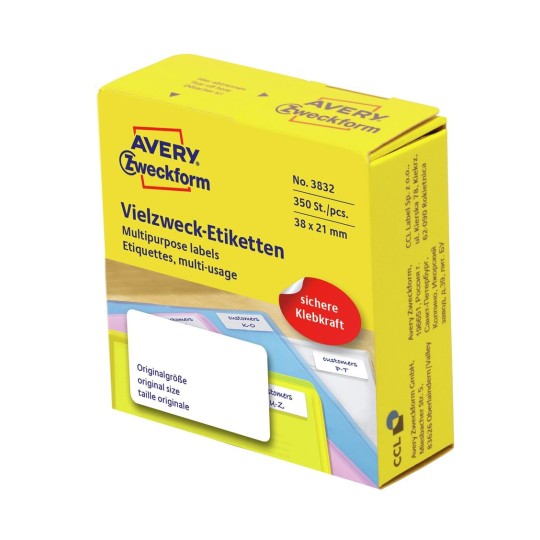 Labels for handwriting 3832