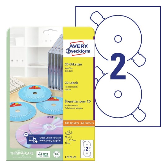 CD Labels and Inserts | Avery