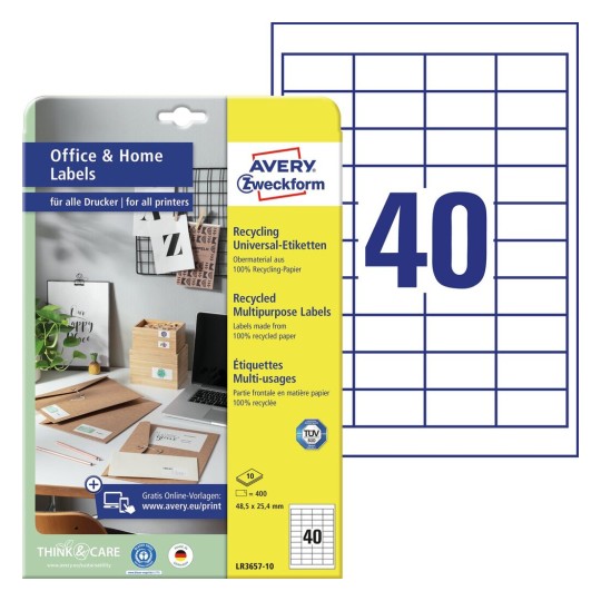 Permanent multipurpose labels | Avery