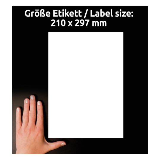 Industriële etiketten | Polyester materiaal