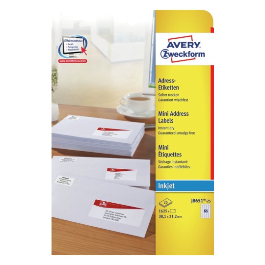 Address Labels | J8651-25 | Avery