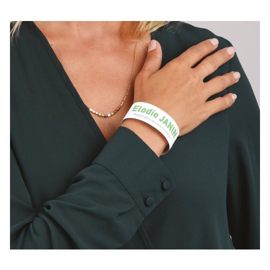 Printable wristbands, white L400010 Avery