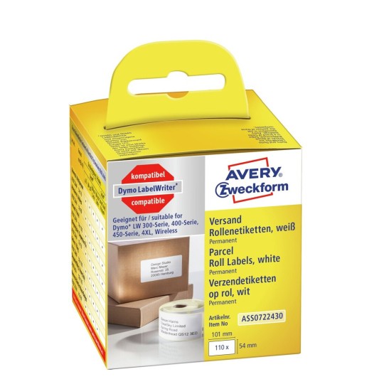 Dymo labels 101 x 54