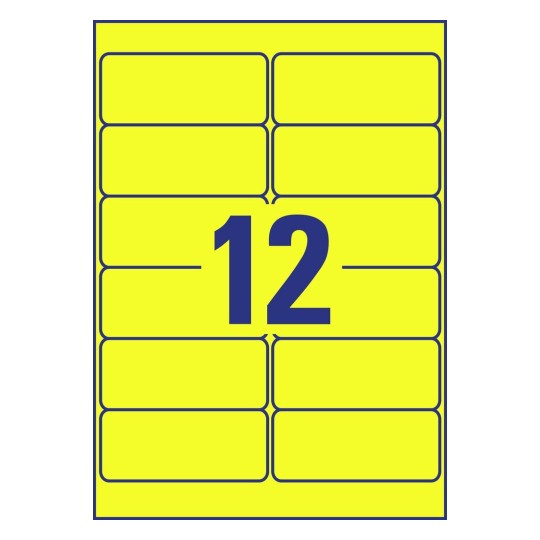 Weatherproof film labels | L6107-20 | Avery