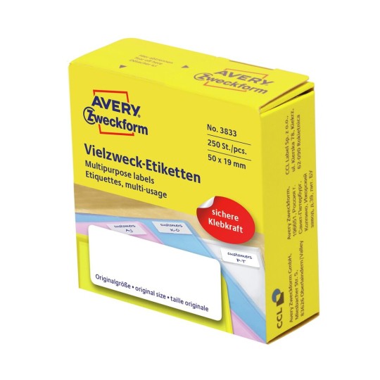 Labels for handwriting 3833