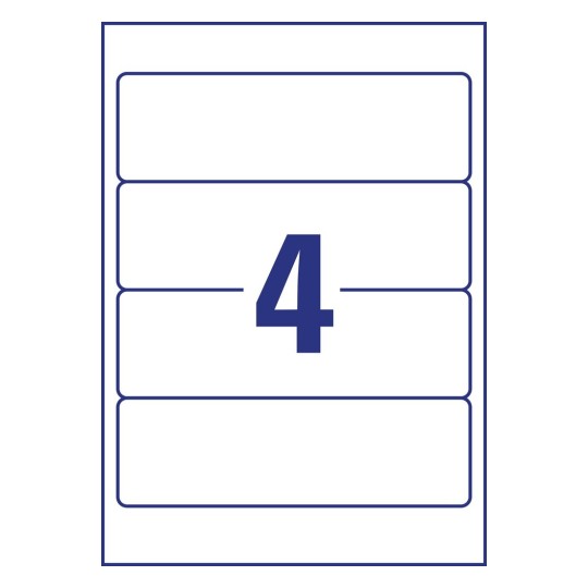 Recycled Lever Arch Filing Labels | LR4761-10 | Avery