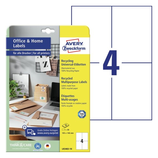 Permanent multipurpose labels | Avery