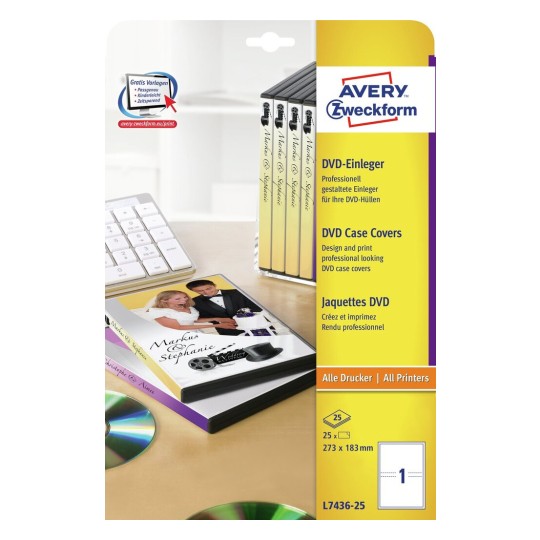 Avery dvd case template