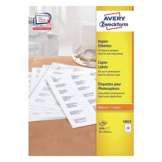 Copier Labels 18022 Avery
