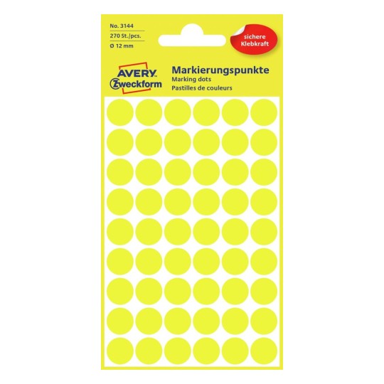 Dot Stickers 3144 Avery With a variety of sizes and colours available, they provide instant recognition for your daily tasks, important documents. dot stickers 3144 avery