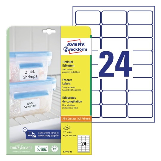 Freezer Labels | Avery