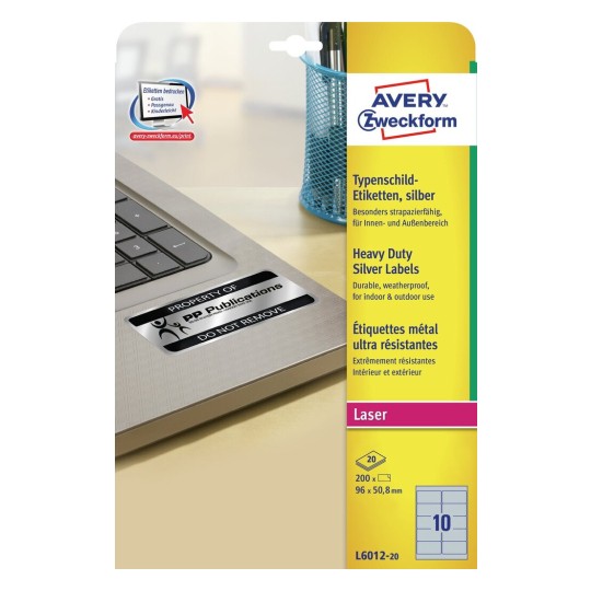 Heavy duty labels | L6012-20 | Avery