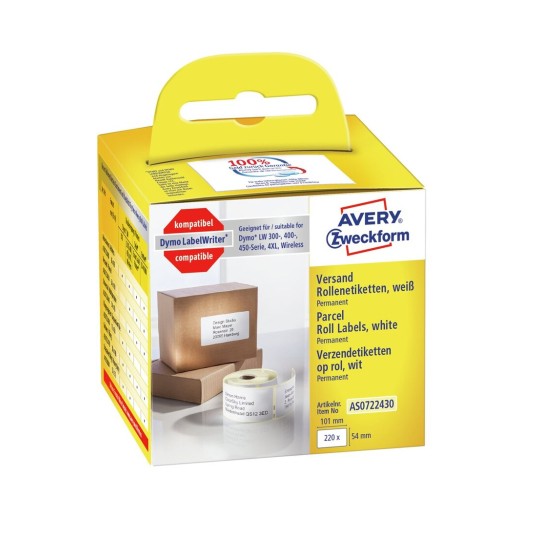 Parcel labels for label printers | AS0722430 | Avery