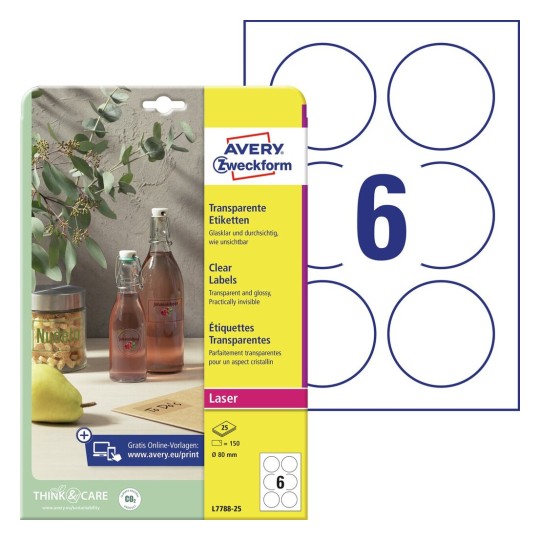 Round and Oval Labels | Avery
