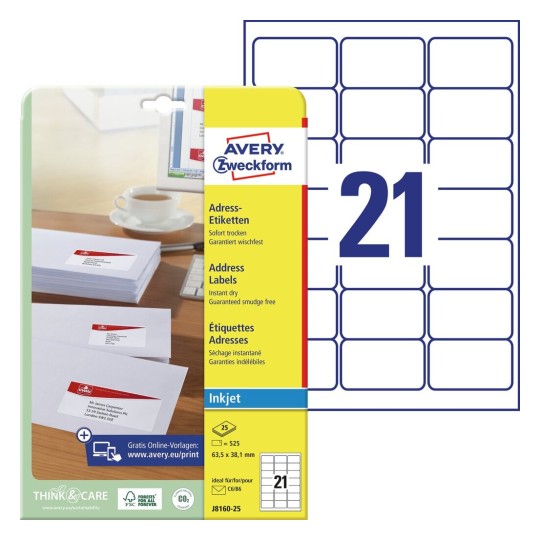 Address Labels | J8159-25 | Avery