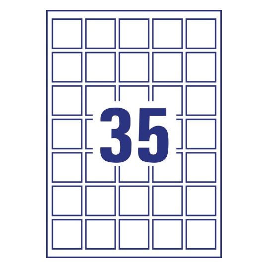 Removable labels in Special Shapes | 6251REV-10 | Avery