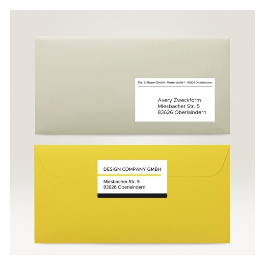 Address Labels J816325 Avery