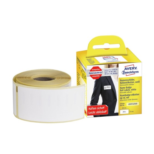 Name badges on rolls | AS0722560 | Avery