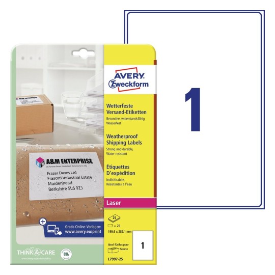 Weatherproof Labels | Avery