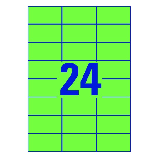24 labels per sheet
