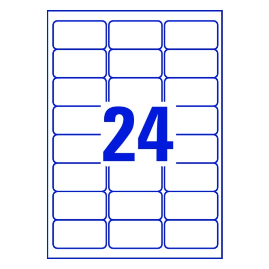 Avery labels 33 per page template