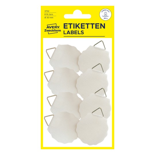 Pakkauskuva: Avery Zweckform kuvanripustaja, Artikkeli: 3732, Koko: 85 x 160 mm, Sisältö: 8 kappaletta / 8 arkkia, Kappaletta/arkki?