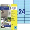 Coloured labels 3449-10 Content: 240 Labels / 10 Sheet