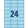 Coloured labels 3449-10 70 x 37 mm