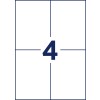 Stanssipiirros yksittäiselle A4-arkille, Artikkeli: 4834, nimikylttitaskut kaulanauhalla, Koko: 105 x 148 mm?