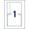 Stanssipiirustus yksittäinen arkki A4, Artikkeli: C32250-25, CD-välilehti, Koko: 151 x 118 mm, /arkki?