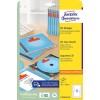 Pakkauskuva: Avery Zweckform CD-insertti, artikkeli: C32250-25, koko: 151 x 118 mm, tulostuskelpoisuus: Mustesuihku, Laser mv, Väri-Laser, sisältö: 25 arkkia,  /arkki?