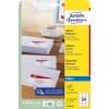 Pakkauskuva: Avery Zweckform Valkoiset Lähetys-Tarrat, mustesuihkutulostimille, Artikkeli: J8159-25, Koko: 63,5 x 33,9 mm, Tulostuskelpoisuus: Mustesuihku, Sisältö: 600 Tarrat / 25 Arkkeja, 24 Tarrat/arkki